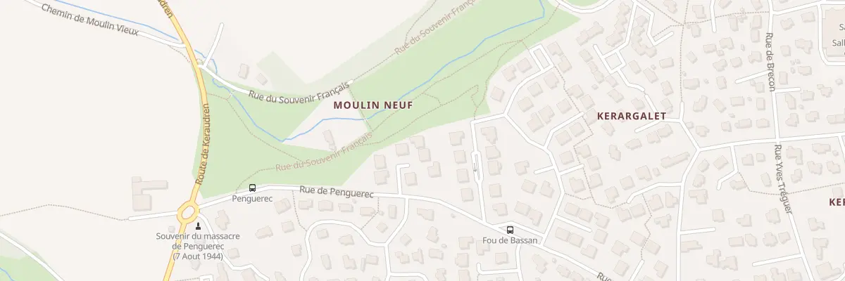 Plan du 7 Sq de l’Eider à Gouesnou