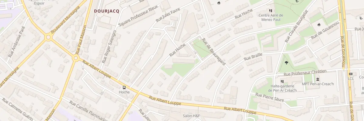Plan du 99 Rue Hoche à Brest