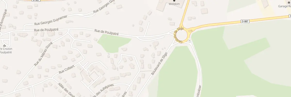 Plan du 96B Rue de Poulpatré à Crozon