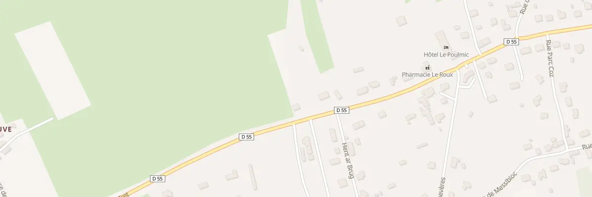 Plan du 100 Rue du Fret à Lanvéoc