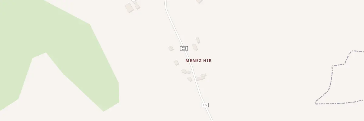 Plan du 5028 Menez Hir à Bourg-Blanc