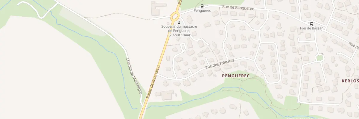 Plan du 6 Imp des Tadornes à Gouesnou