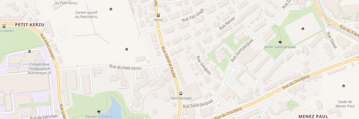 Plan du 19 Rue Général Paulet à Brest