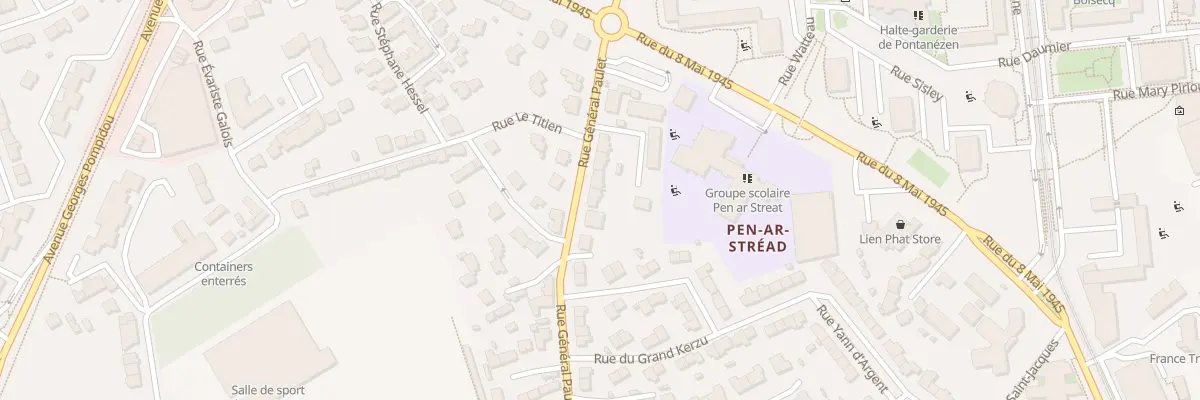 Plan du 67 Rue Général Paulet à Brest