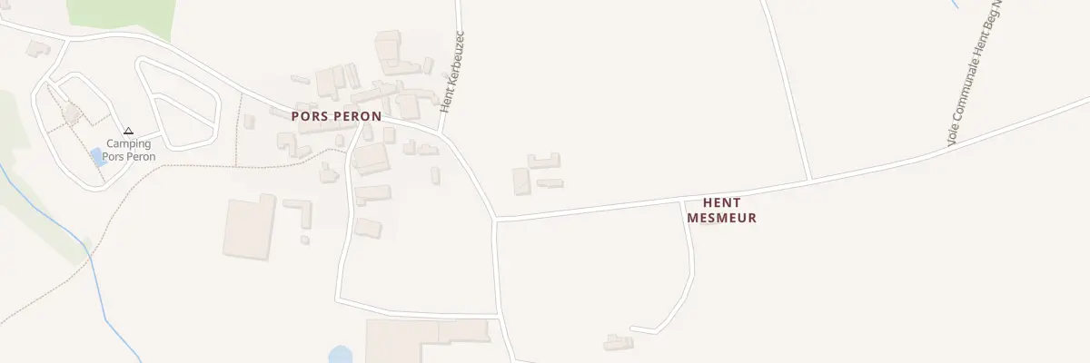 Plan du 33 Vc Hent Mesmeur à Beuzec-Cap-Sizun