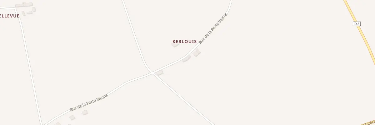 Plan du 18 Rue de la Porte Vezins à Plouhinec
