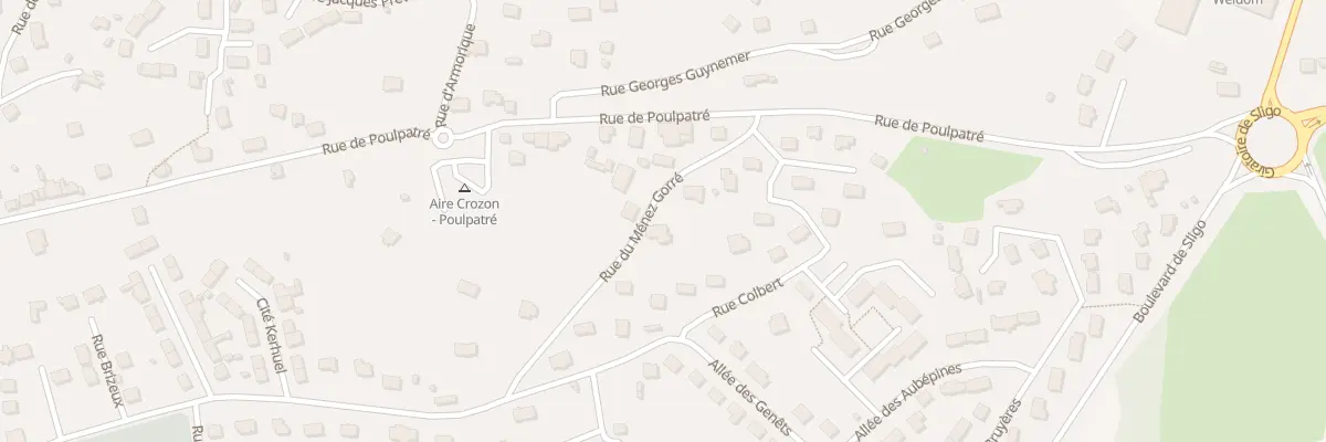 Plan du 36 Rue du Menez Gorre à Crozon