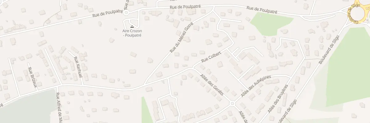 Plan du 9 Rue Colbert à Crozon