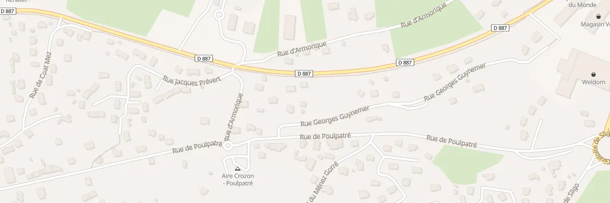Plan du 5 Rue Guynemer à Crozon