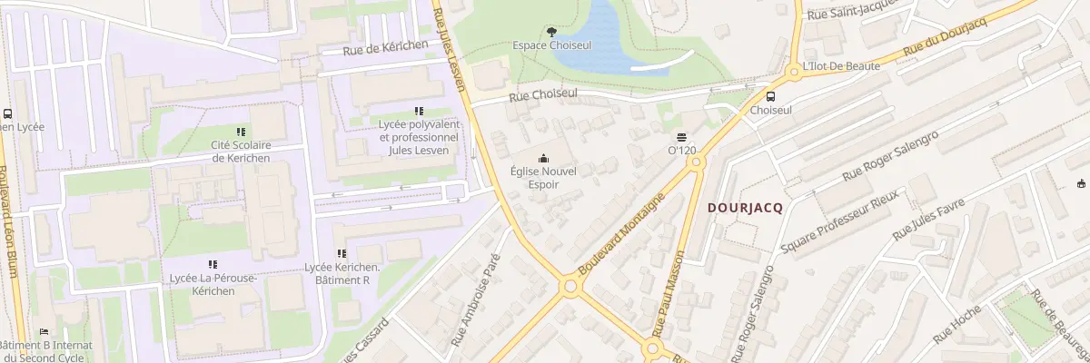 Plan du 77 Rue Jules Lesven à Brest