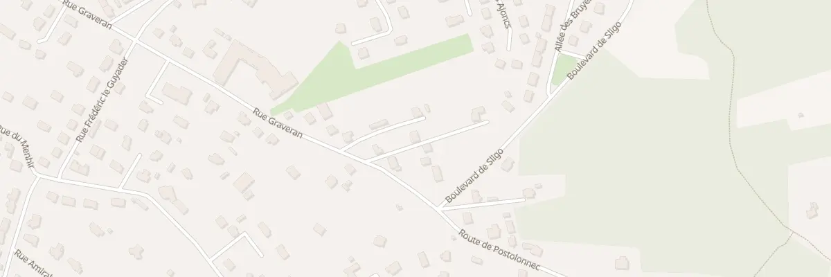 Plan du 47B Rue Graveran à Crozon