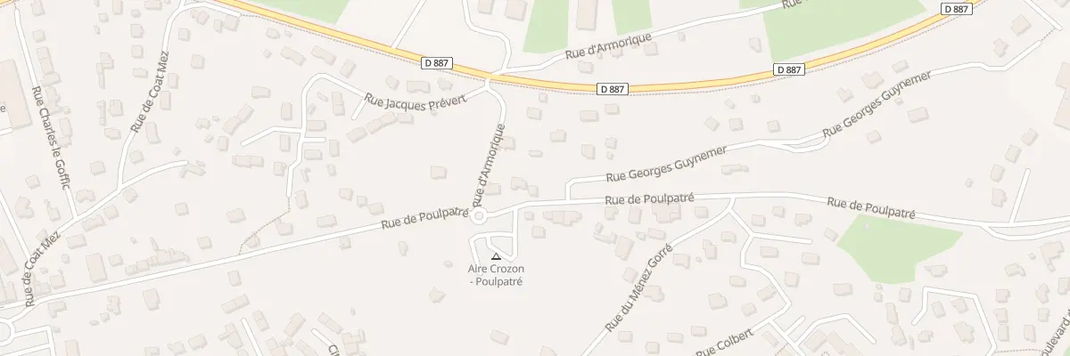 Plan du 107 Rue de Poulpatré à Crozon