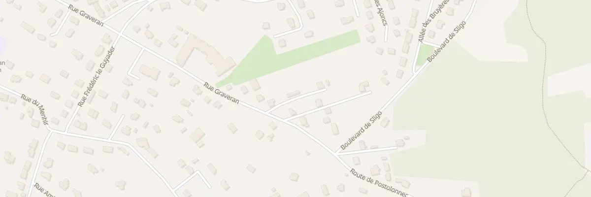 Plan du 43T Rue Graveran à Crozon