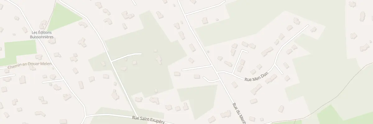 Plan du 88 Rue du Menhir à Crozon