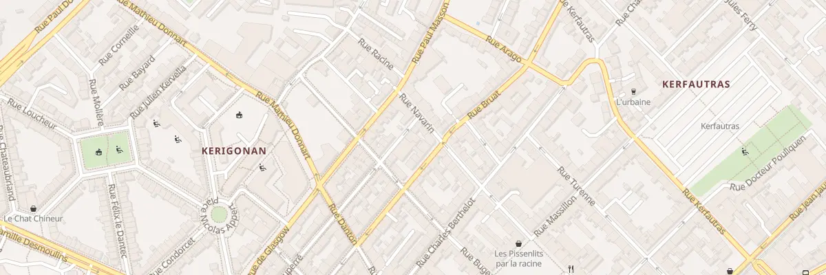 Plan du 37 Rue Duperré à Brest