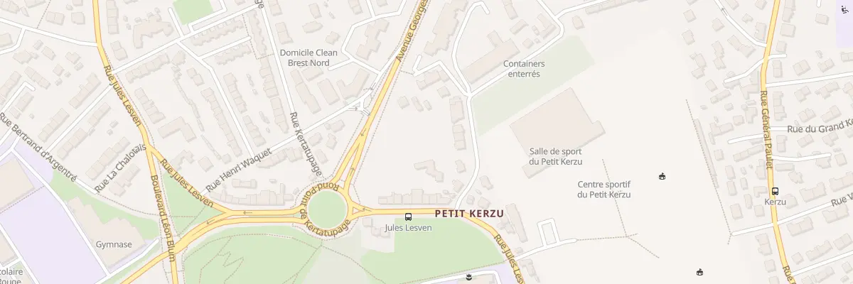 Plan du 71 Rue de Prat Podic à Brest
