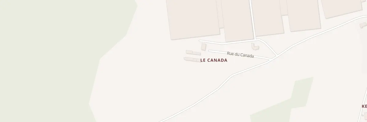 Plan du 442 Rue du Canada à Gouesnou
