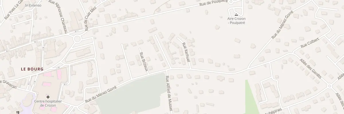 Plan du 4 Rue Amiral Ronarc’h à Crozon
