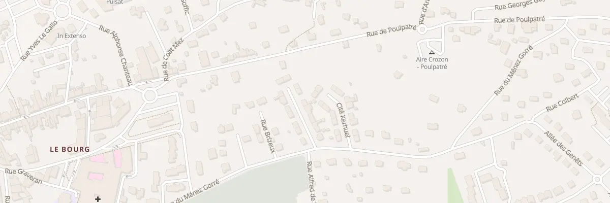 Plan du 10 Rue Amiral Ronarc’h à Crozon