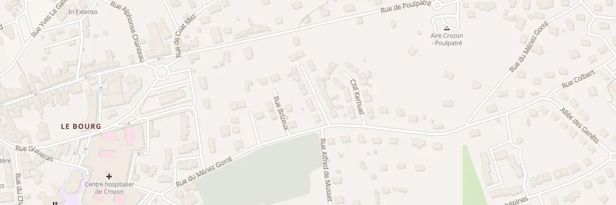Plan du 5 Rue Amiral Ronarc’h à Crozon