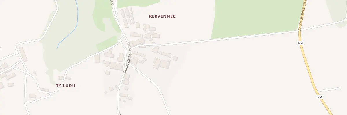 Plan du 335 Kervennec à Plouhinec