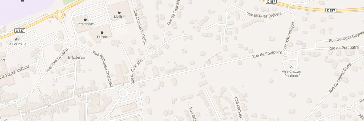 Plan du 73 Rue de Poulpatré à Crozon