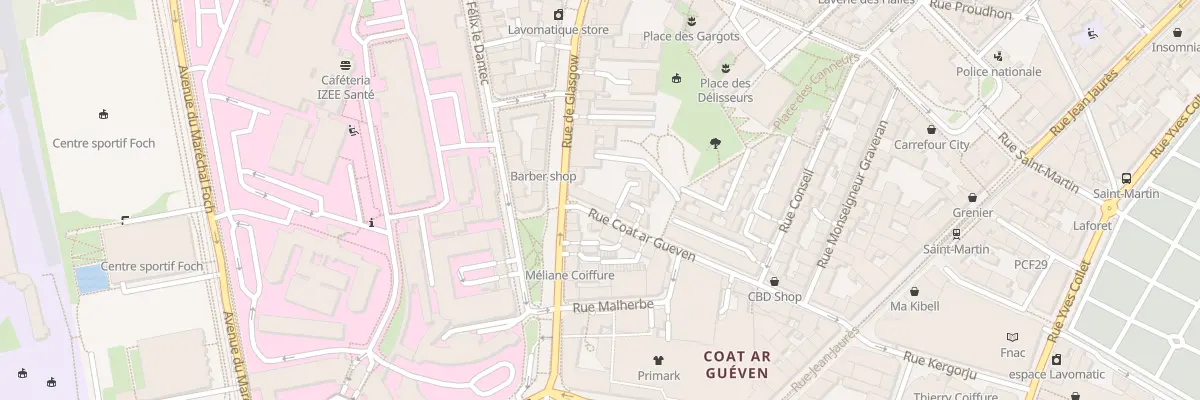 Plan du 27 Rue de Glasgow à Brest