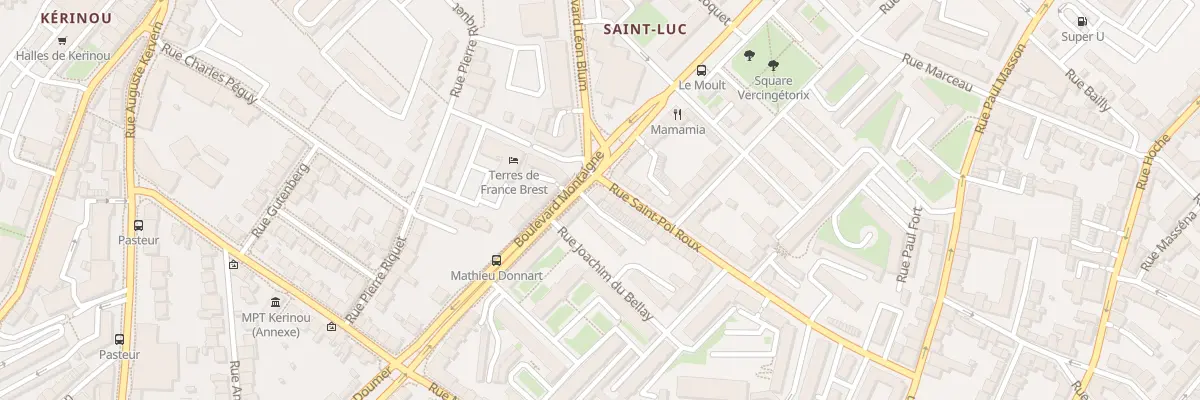 Plan du 52 Rue Saint-Pol Roux à Brest