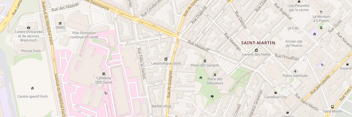 Plan du 51 Rue de Glasgow à Brest