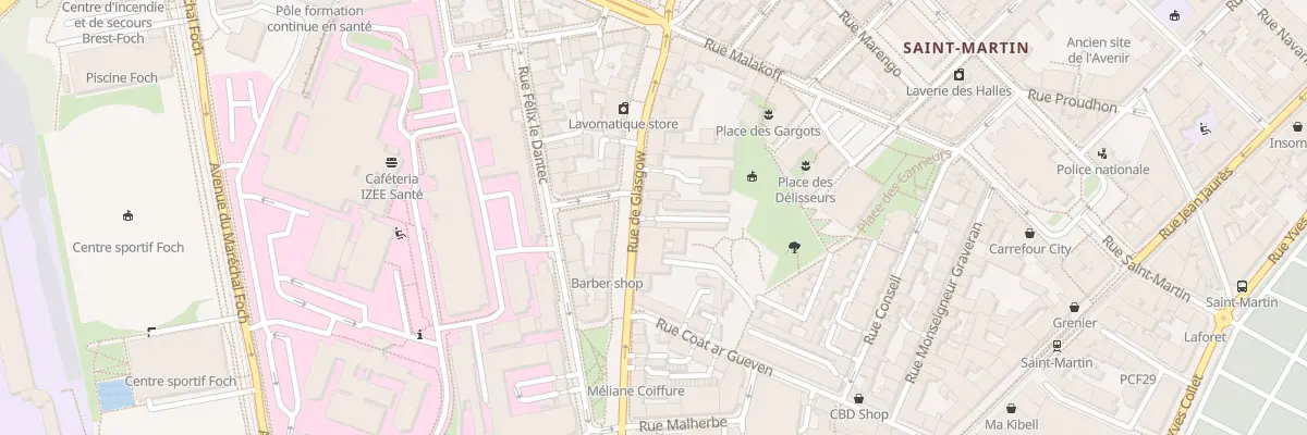 Plan du 35 Rue de Glasgow à Brest