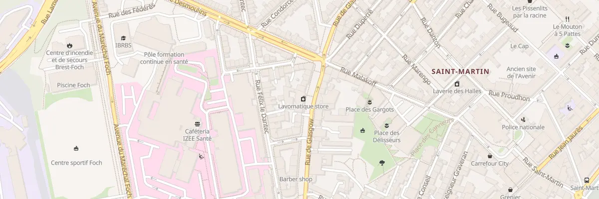 Plan du 42 Rue de Glasgow à Brest