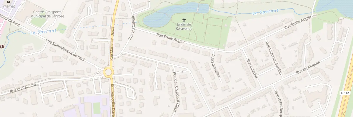 Plan du 27 Rue des Lilas à Brest