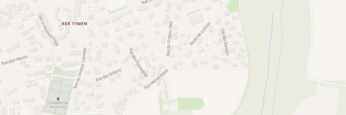Plan du 1 Rte de Lochrist à Pont-Croix
