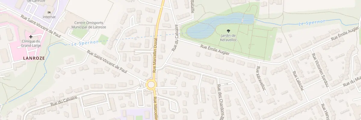 Plan du 43 Rue des Lilas à Brest