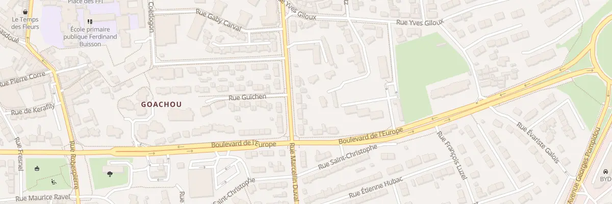 Plan du 37 Rue Marcelin Duval à Brest