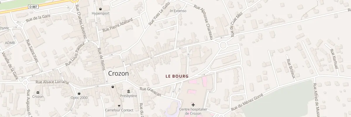 Plan du 5 Rue de Verdun à Crozon