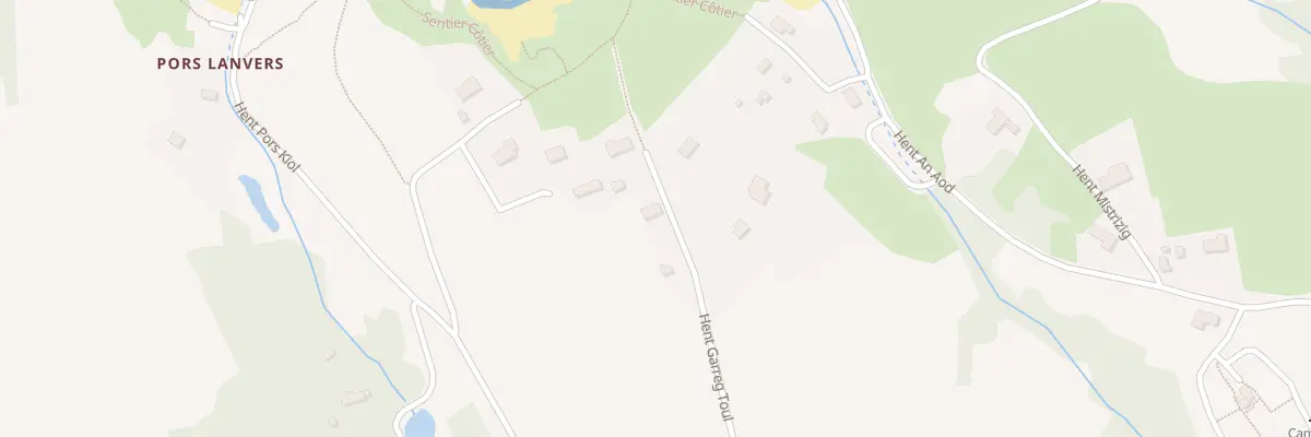 Plan du 357 Vc Hent Garreg Toul à Beuzec-Cap-Sizun
