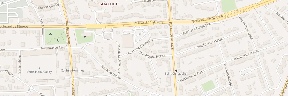 Plan du 47 Rue Etienne Hubac à Brest