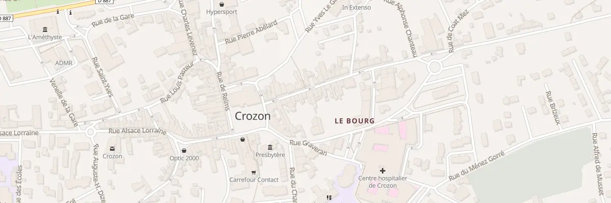 Plan du 14 Rue de Poulpatré à Crozon