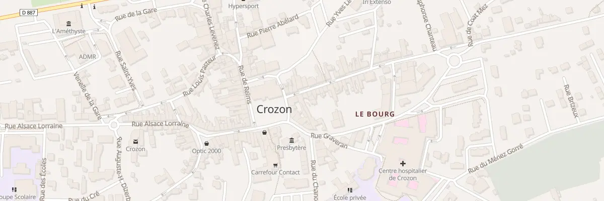 Plan du 2 Rue de Poulpatré à Crozon