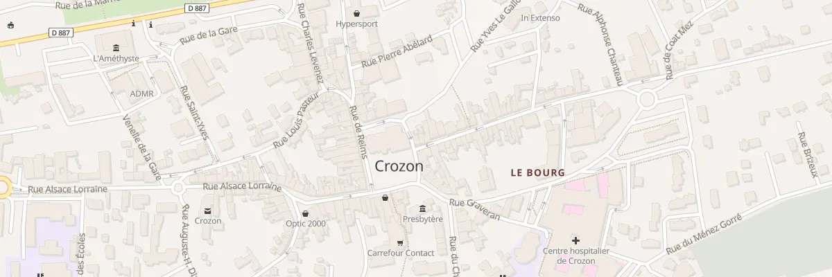 Plan du 1 Rue de Poulpatré à Crozon