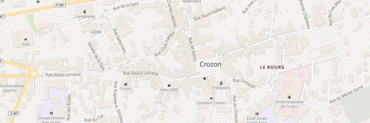 Plan du 9 Rue de Reims à Crozon