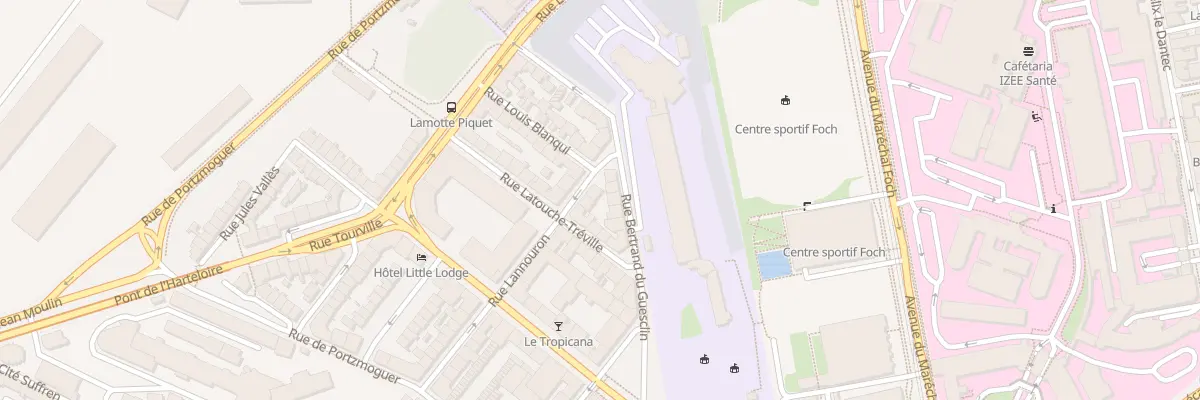 Plan du 37 Rue Lannouron à Brest