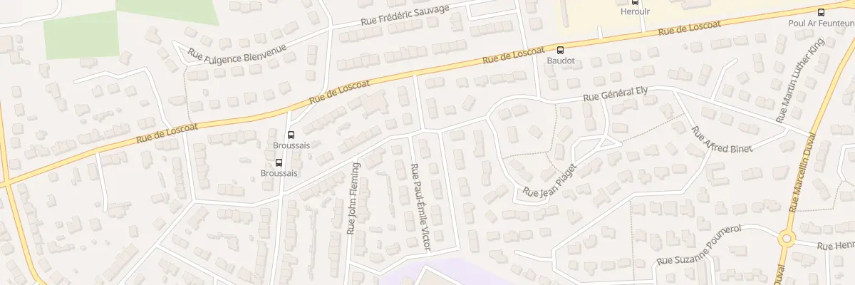 Plan du 2 Rue Paul-Emile Victor à Brest