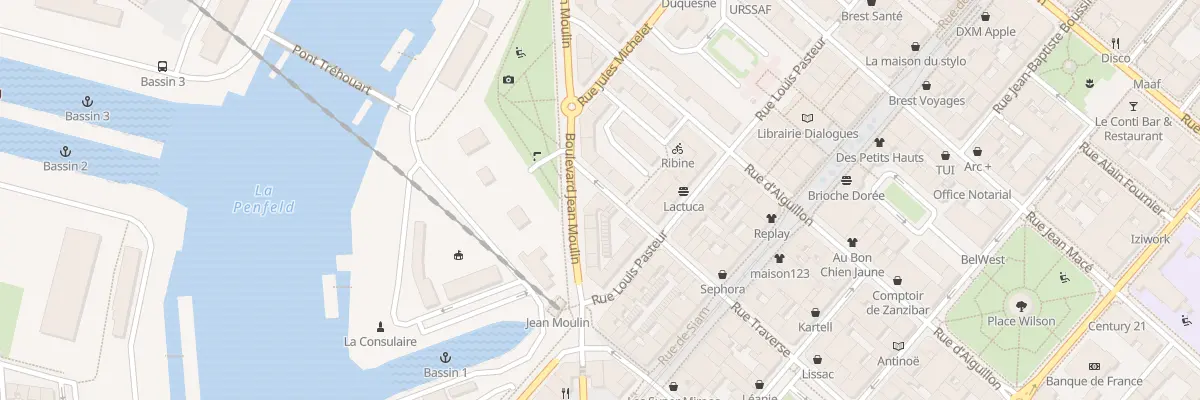 Plan du 48 Rue Traverse à Brest