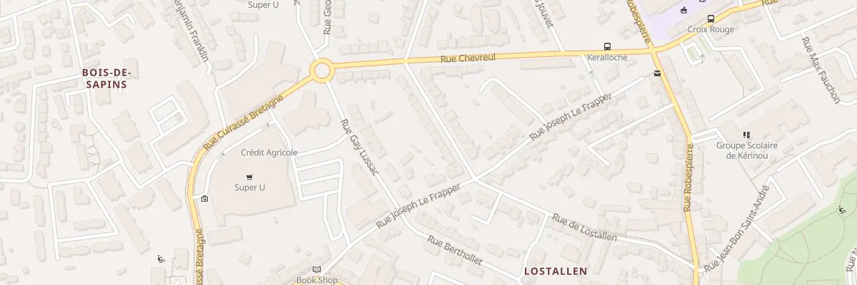 Plan du 37 Rue Guizot à Brest