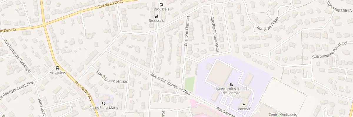 Plan du 15 Rue John Fleming à Brest