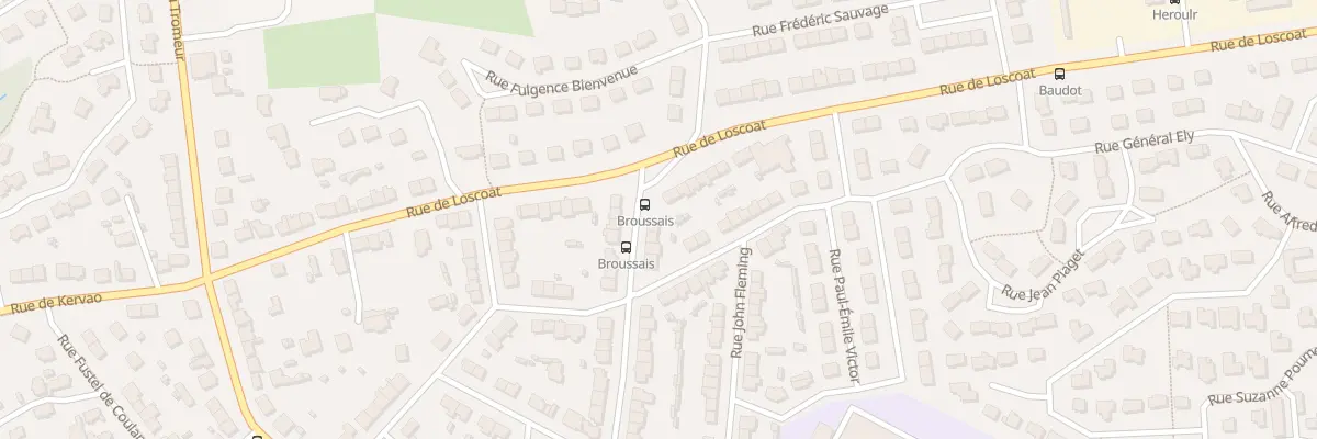 Plan du 55 Rue du Restic à Brest