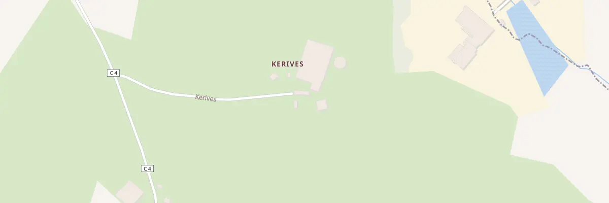 Plan du 276 Kerivès à Bourg-Blanc