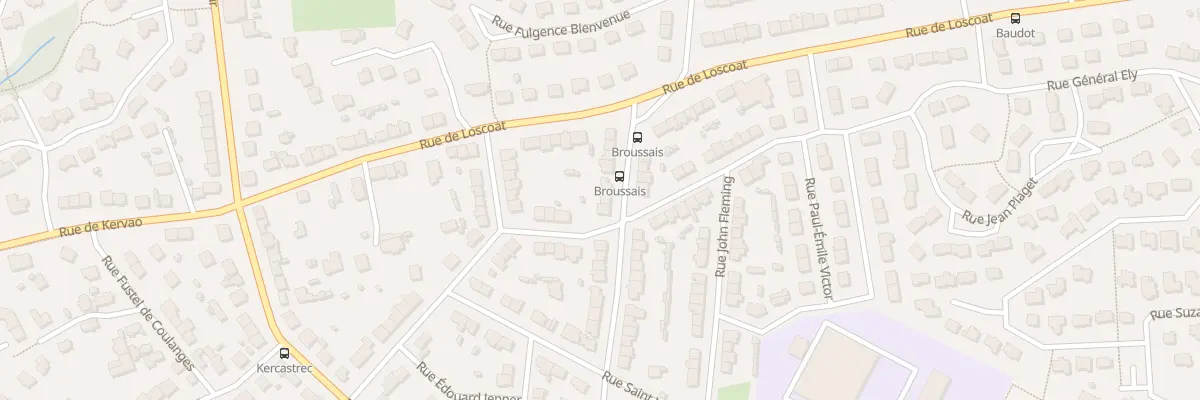 Plan du 68 Rue du Restic à Brest